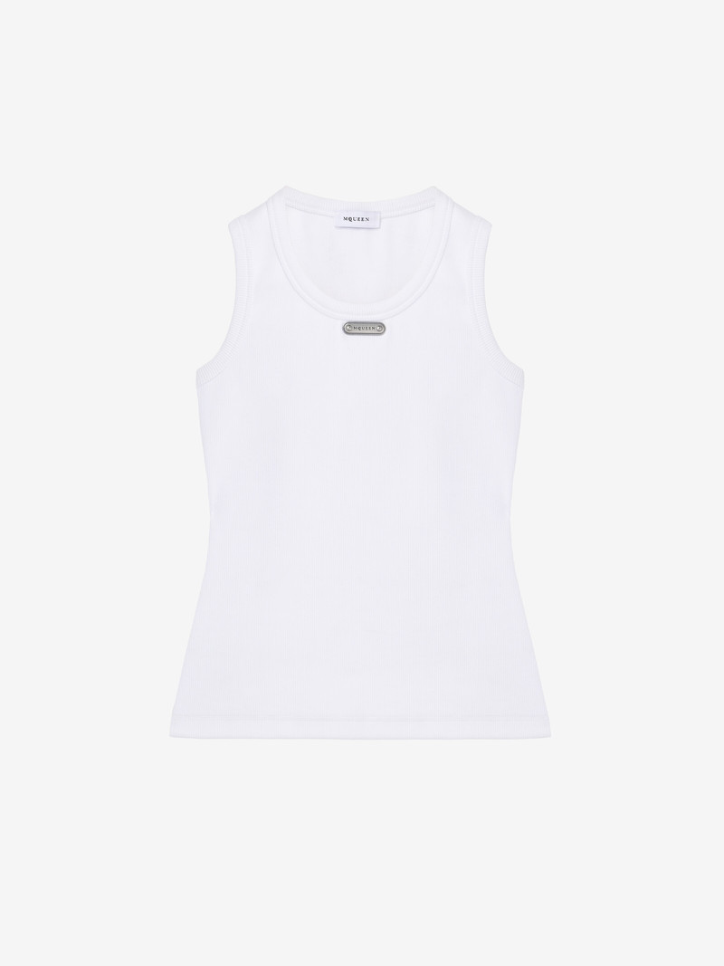 McQueen Placket Tank Top 1