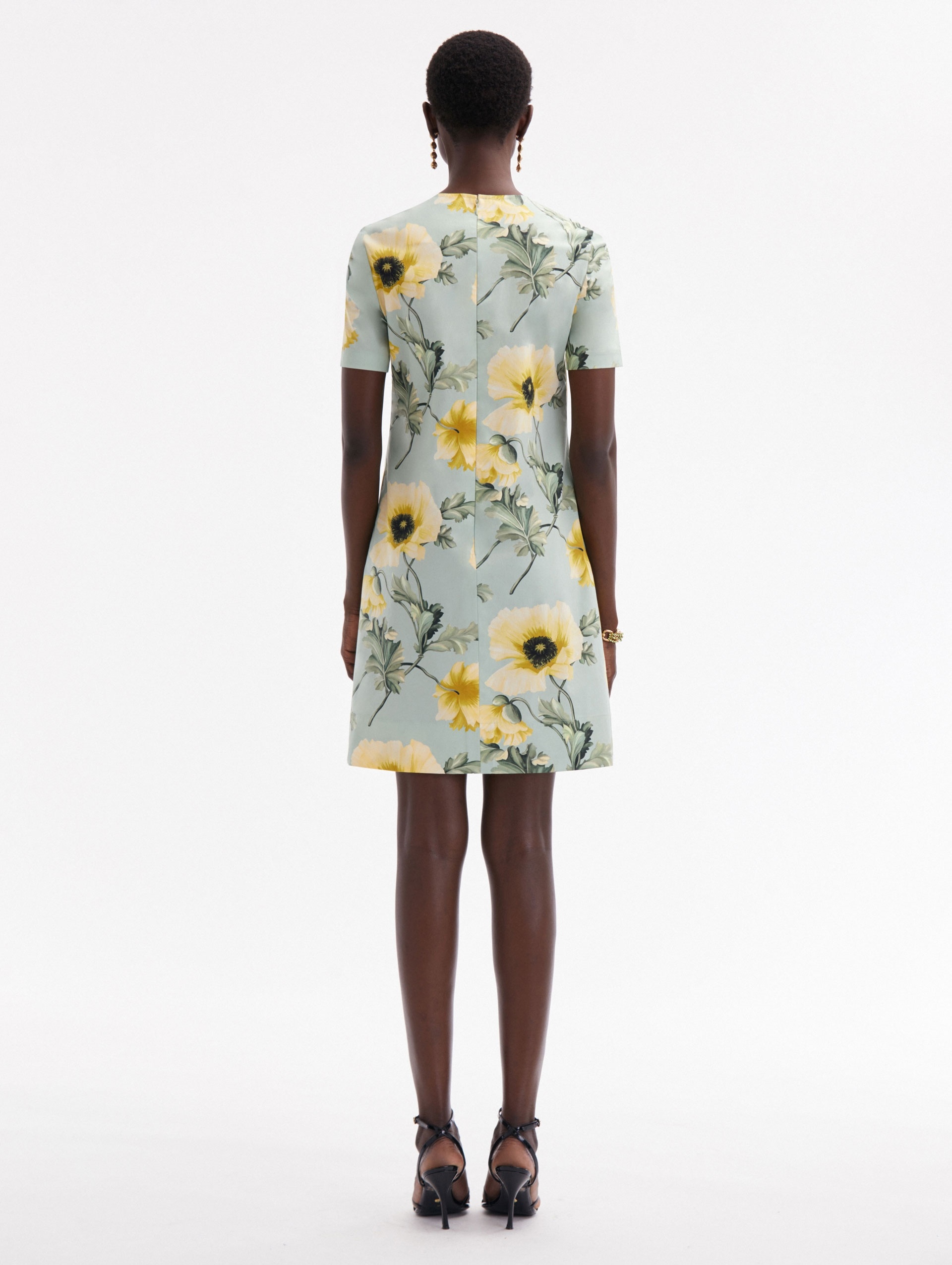 POPPY COTTON POPLIN SHIFT DRESS - 2