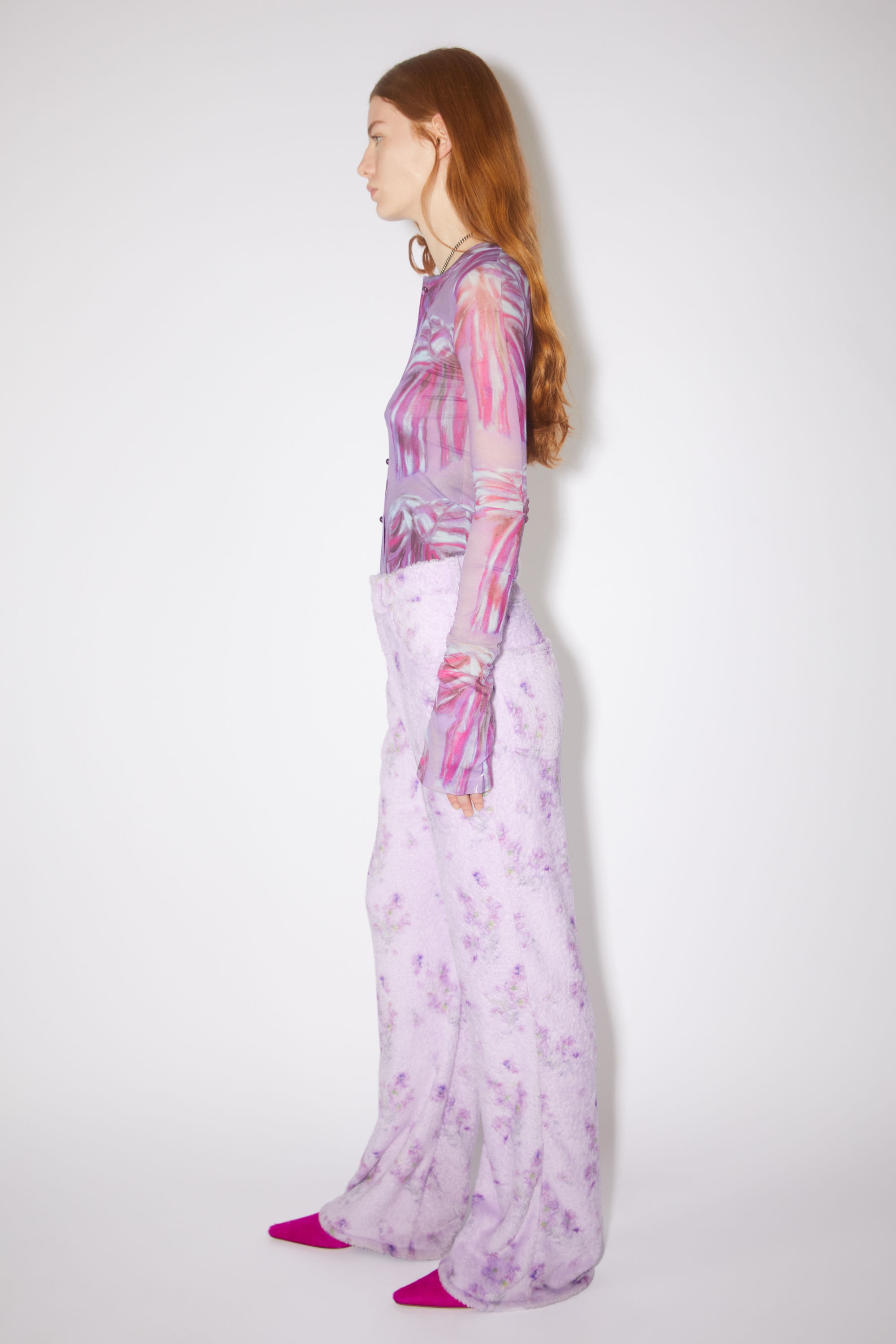 Teddy trousers - Orchid purple - 4