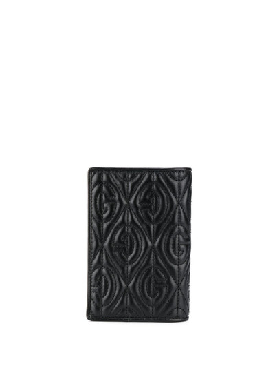 GUCCI G quilted passport holder outlook