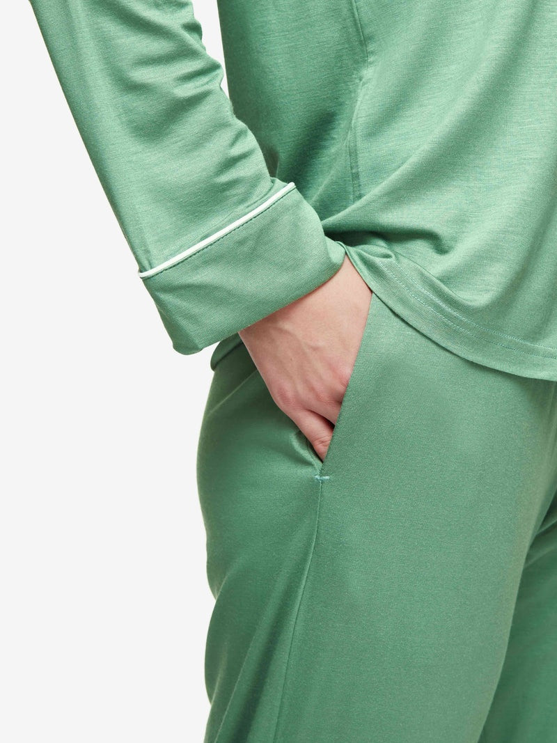 Women's Pyjamas Lara Micro Modal Stretch Sage Green 6