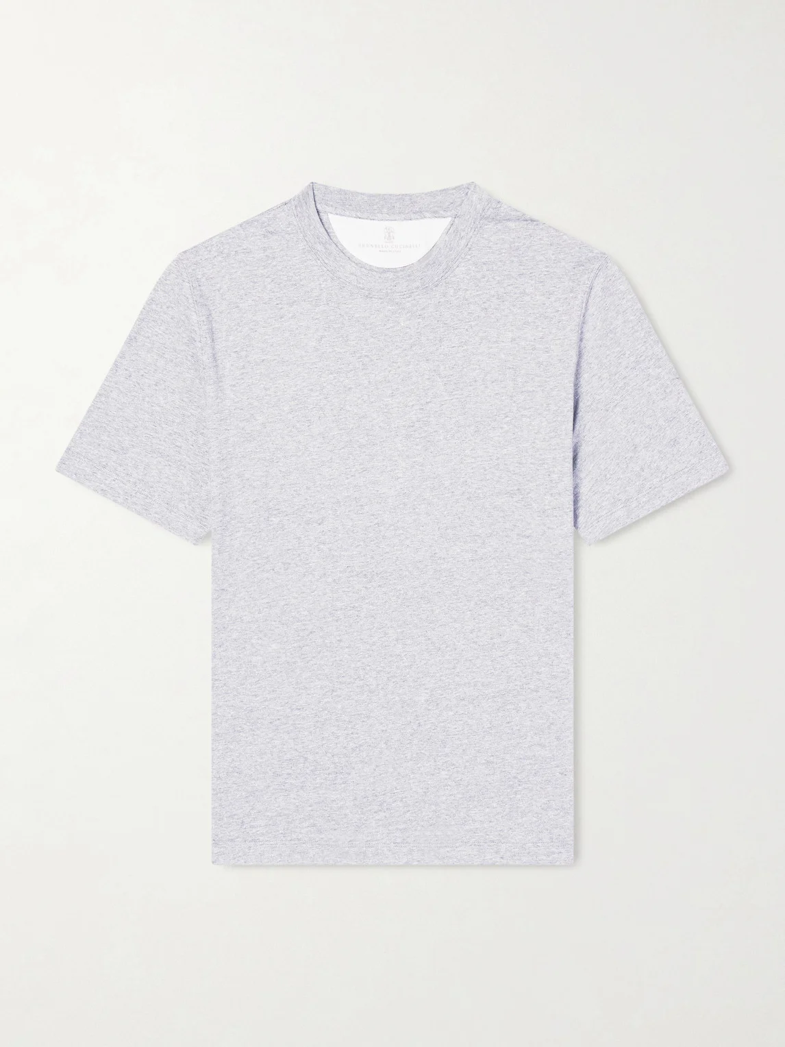 Slub Linen and Cotton-Blend Jersey T-Shirt - 1