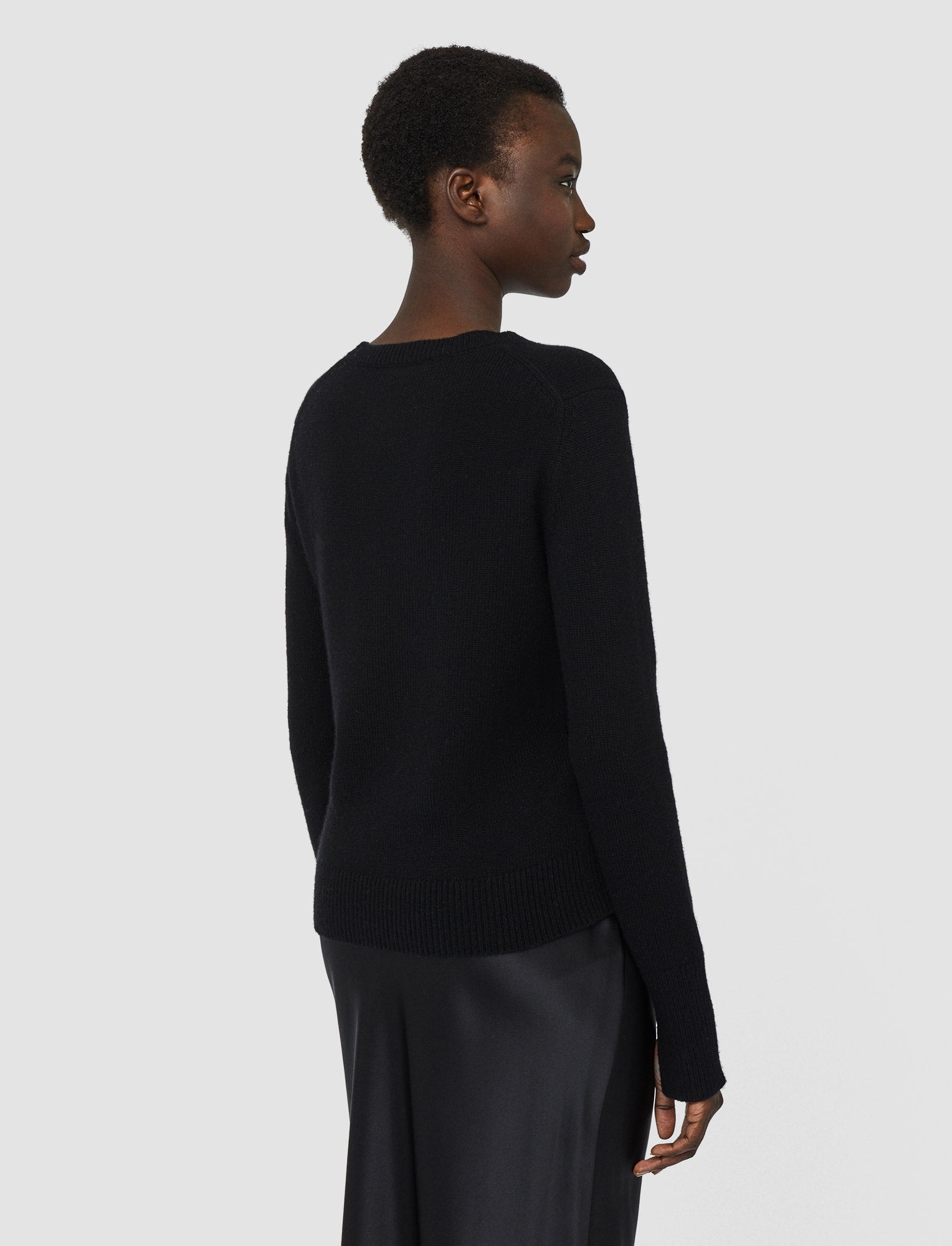 Pure Cashmere Round Neck Jumper - 4