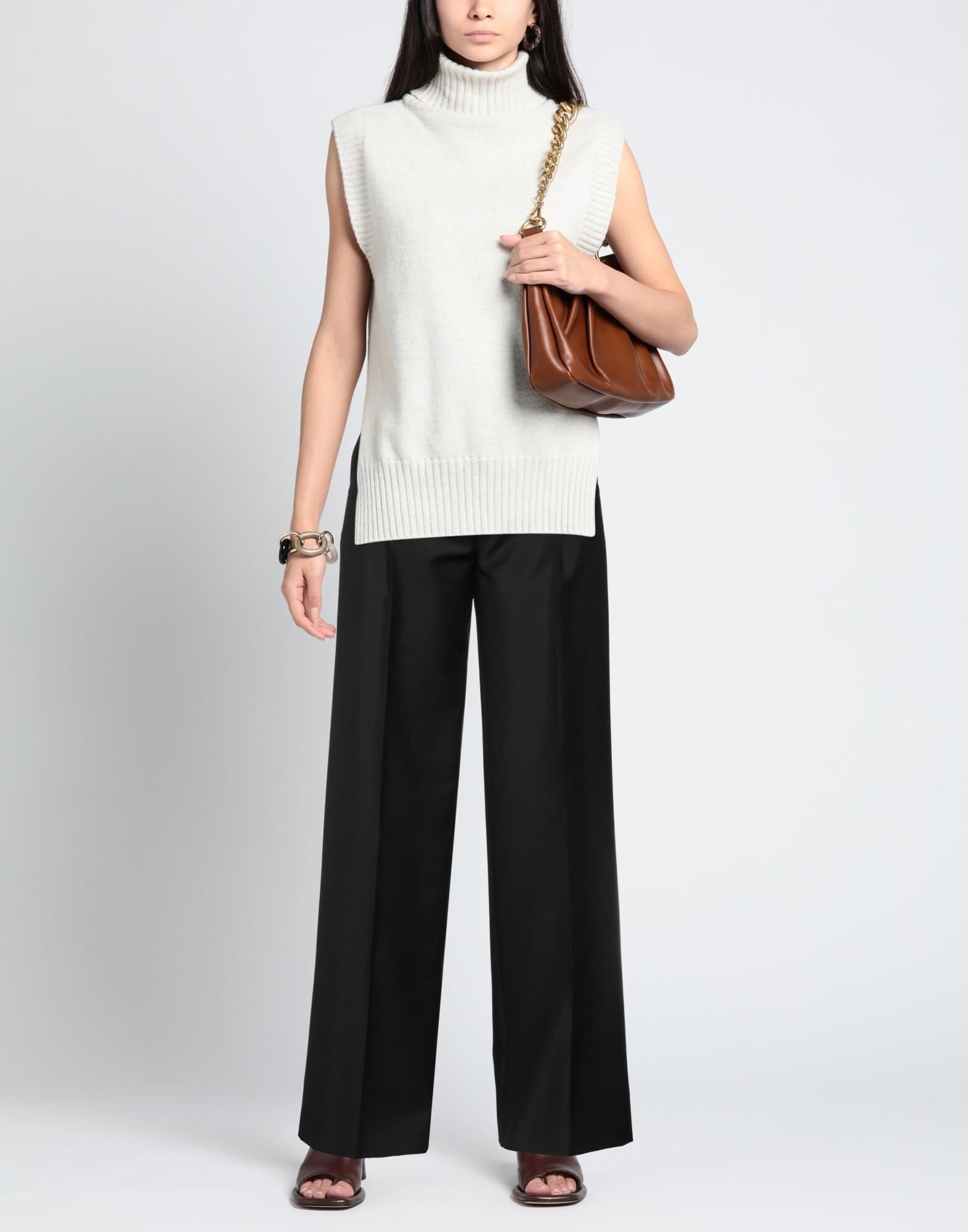 Black Women's Casual Pants - 2