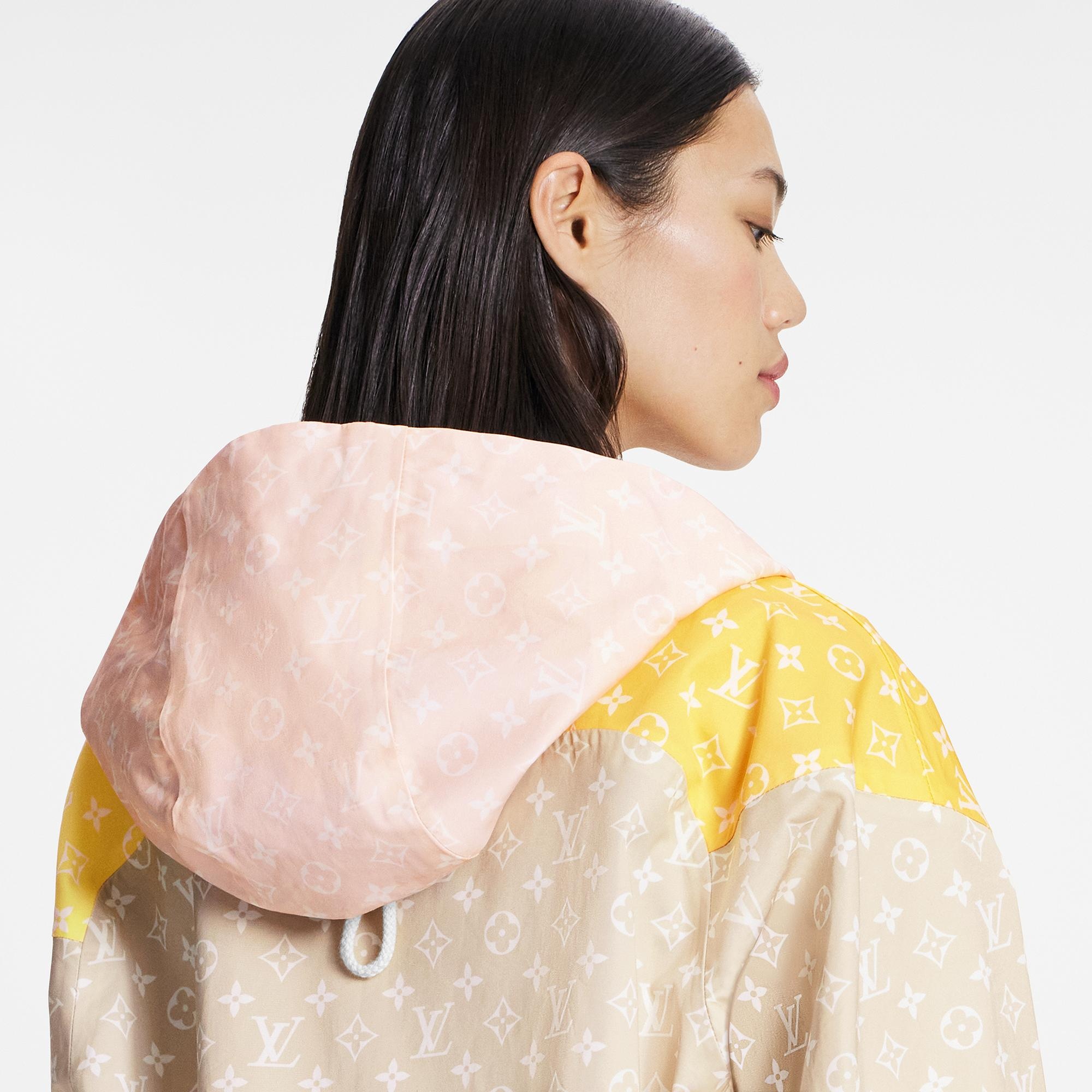 Monogram Color-Block Parka - 5