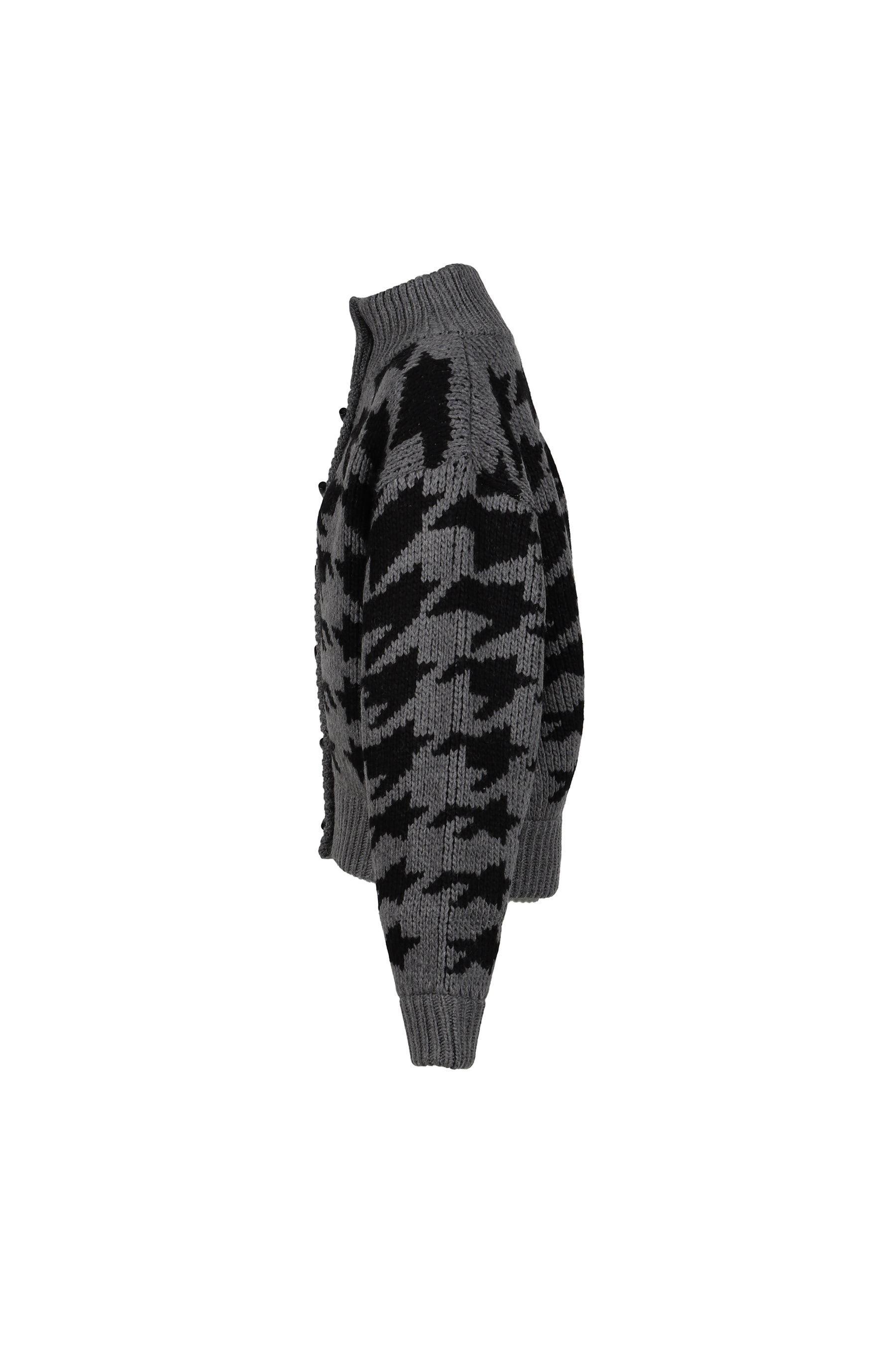 HOUND'S TOOTH STAR COWICHAN / GRY - 7