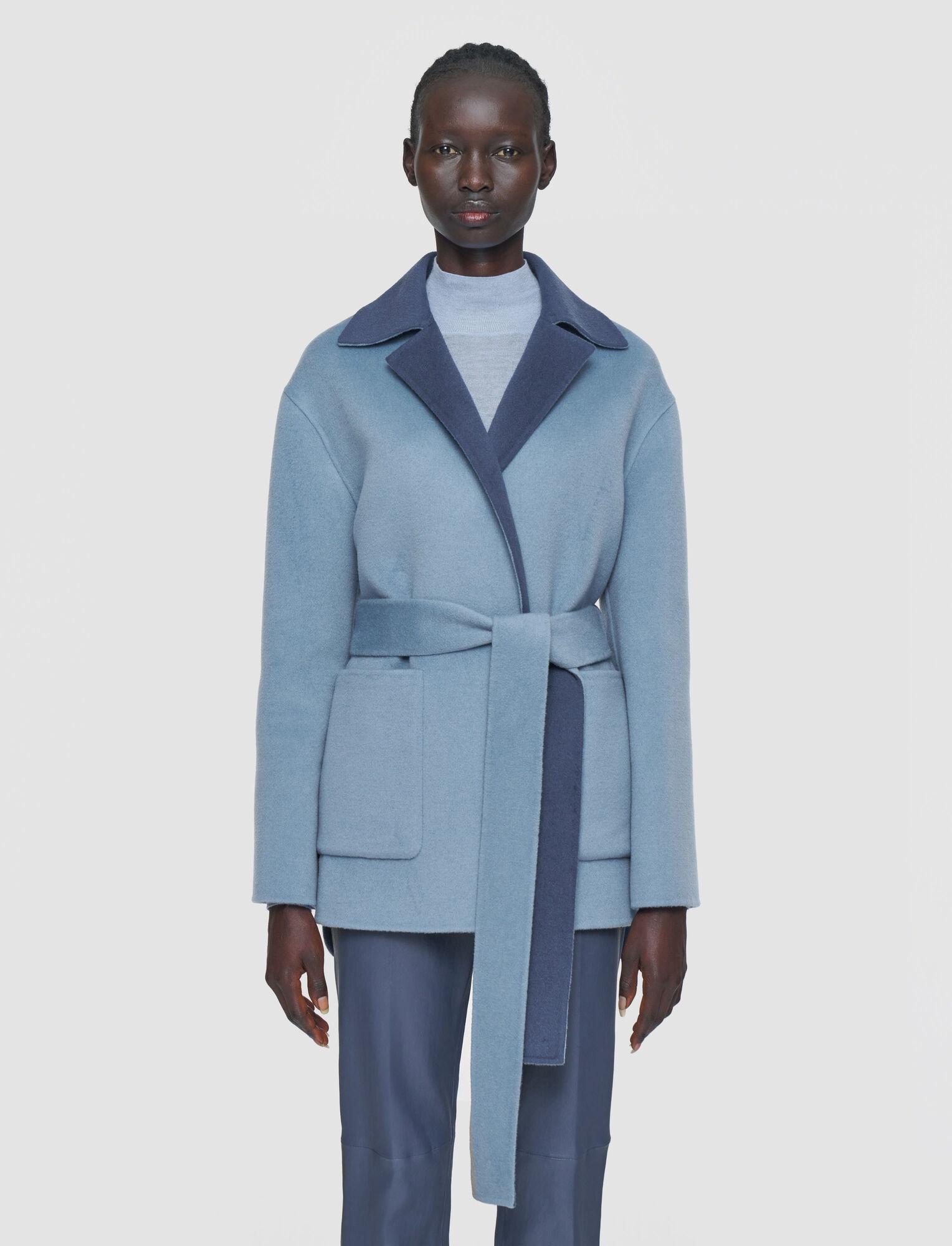 Arnold Reversible Double Face Cashmere Coat - 3