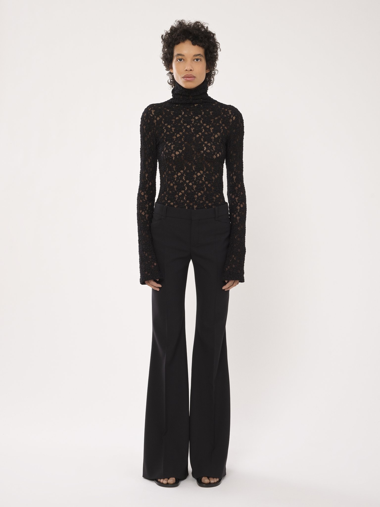 FITTED TURTLENECK TOP - 4
