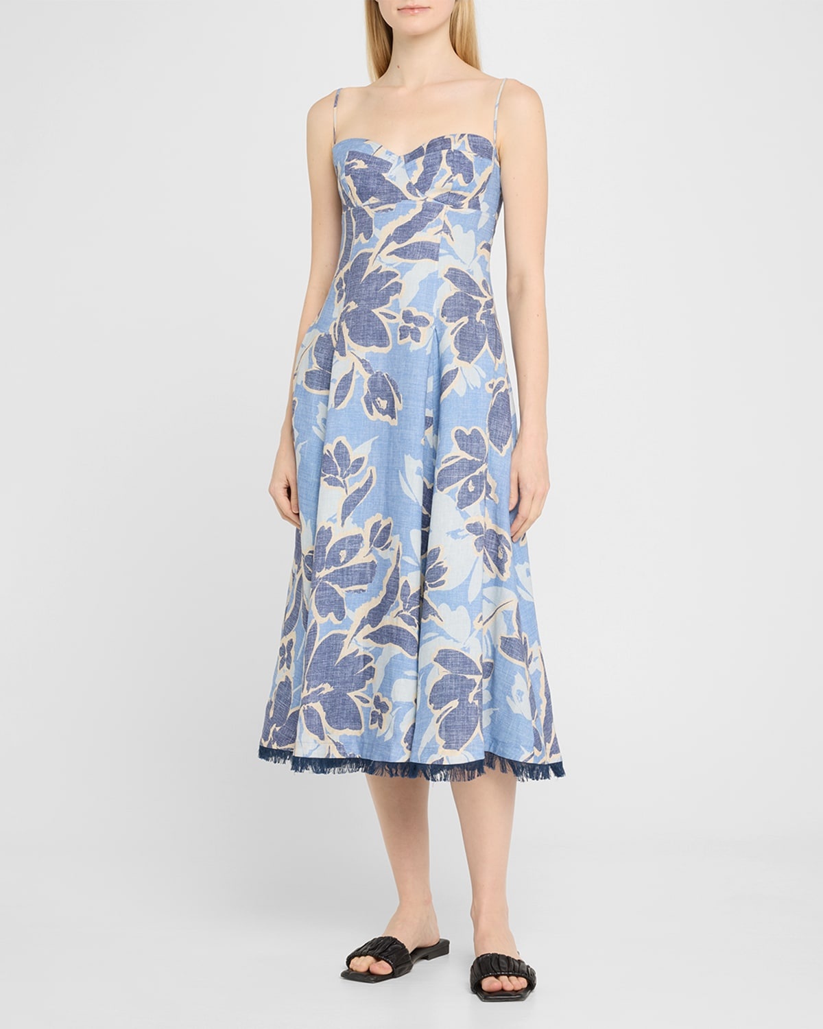 Analise Bustier Midi Dress - 4