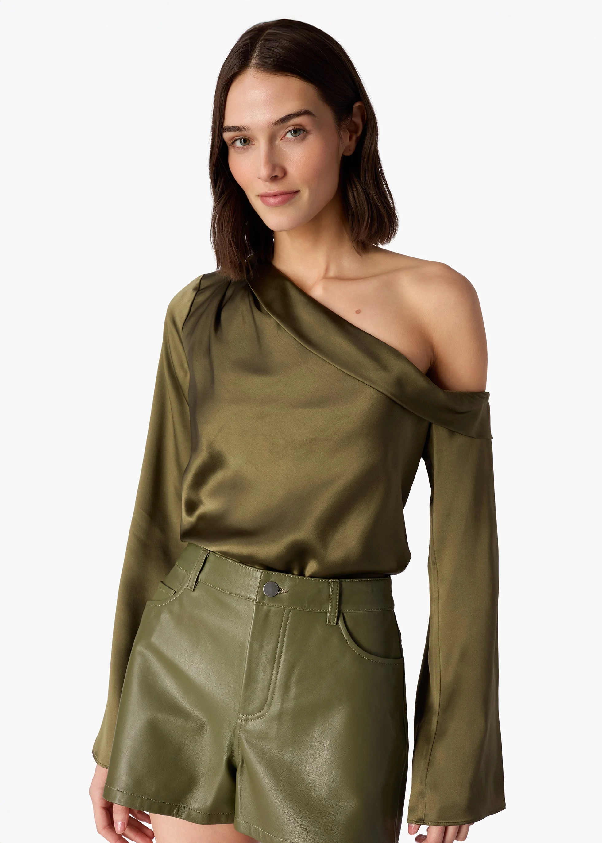 CELESTE ASYMMETRICAL TOP CAMOUFLAGE - 1