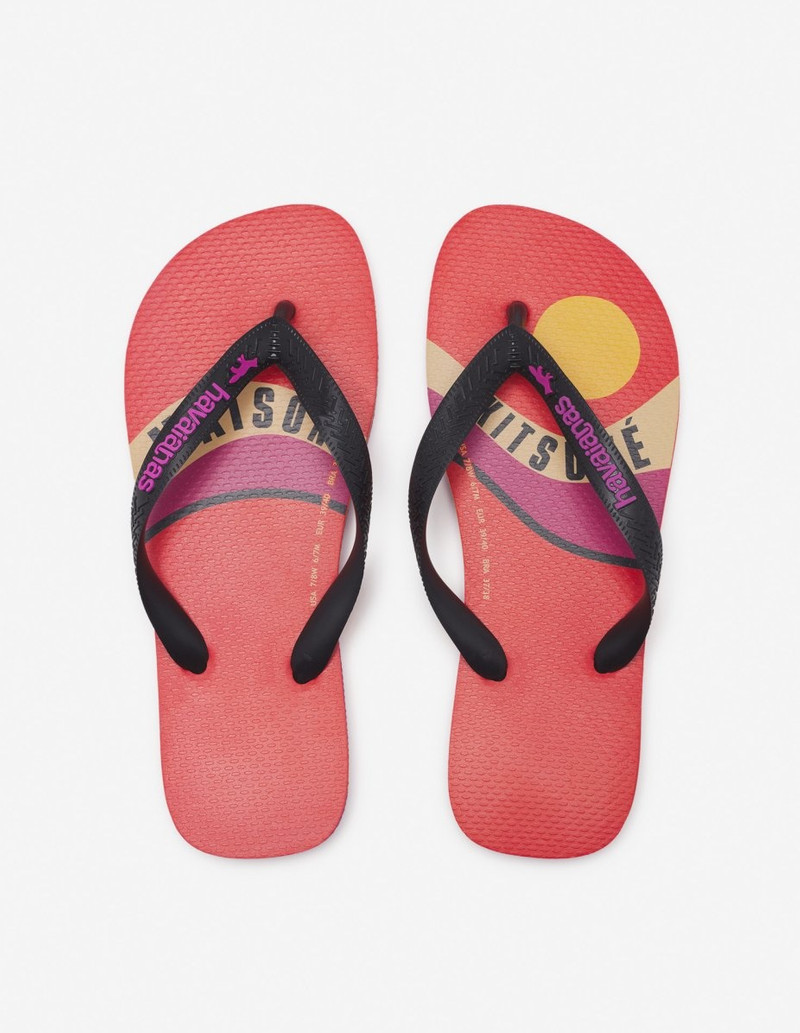 MAISON KITSUNE x HAVAIANAS WAVE FLIP FLOP 1