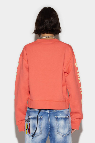 DSQUARED2 D2 LEAF CUT SWEATSHIRT outlook