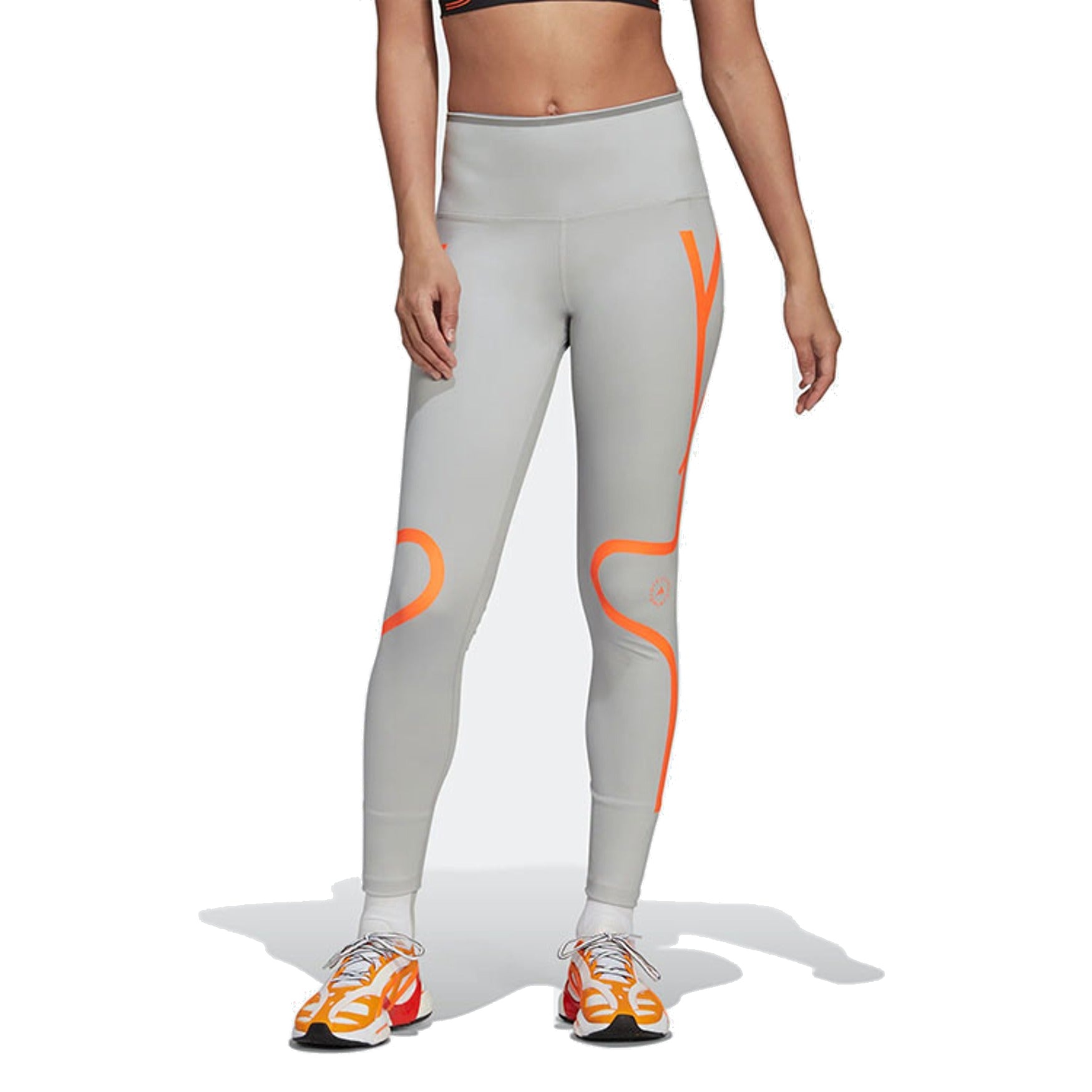 (WMNS) adidas by Stella McCartney Truepace Running Leggings 'Grey' HD9116 - 2