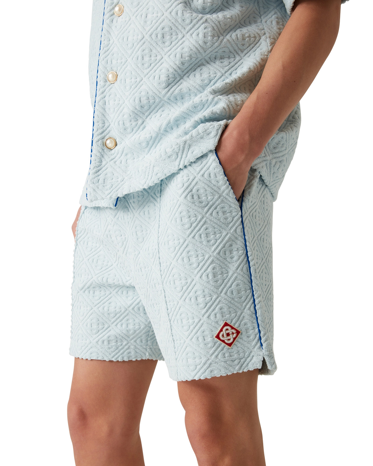 Monogram Towelling Shorts | Casablanca Paris - 10