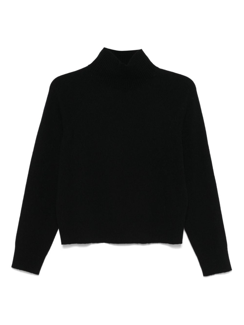 high-neck raglan-sleeves sweater 1