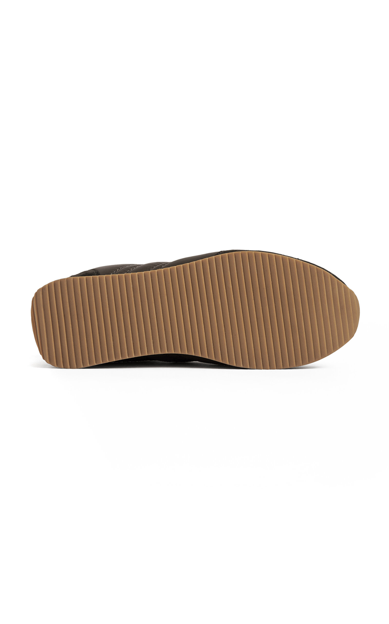 Sport Leather-Trimmed Nylon Sneakers brown - 6