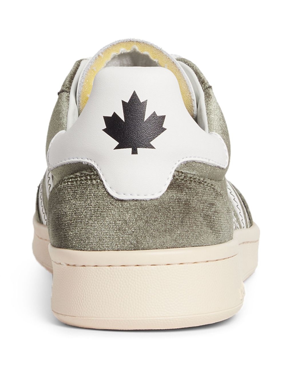 Boxer velvet low-top sneakers - 3