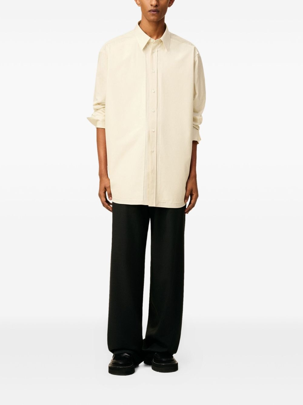 logo-embellish shirt - 7