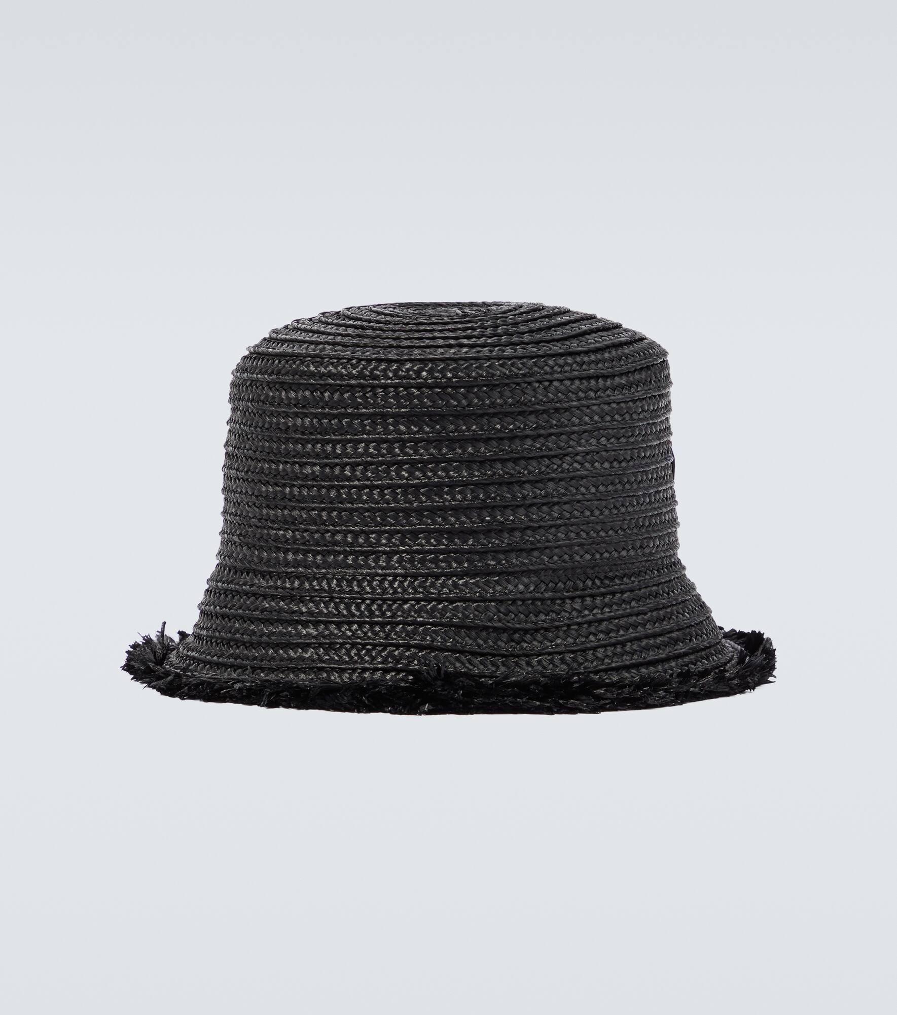 Le Bob Bacino raffia bucket hat - 4