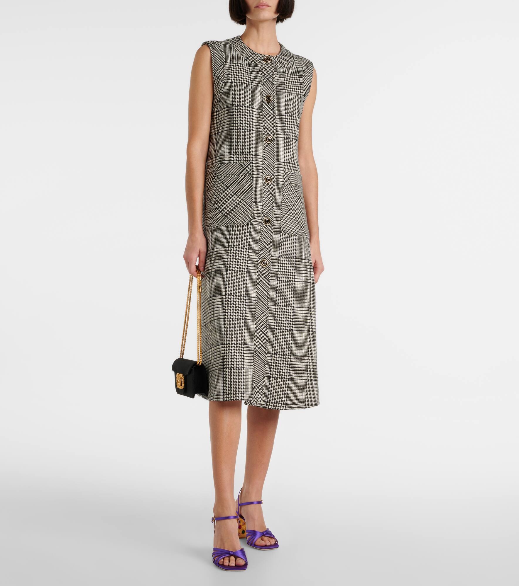 Mossi virgin wool midi dress - 6