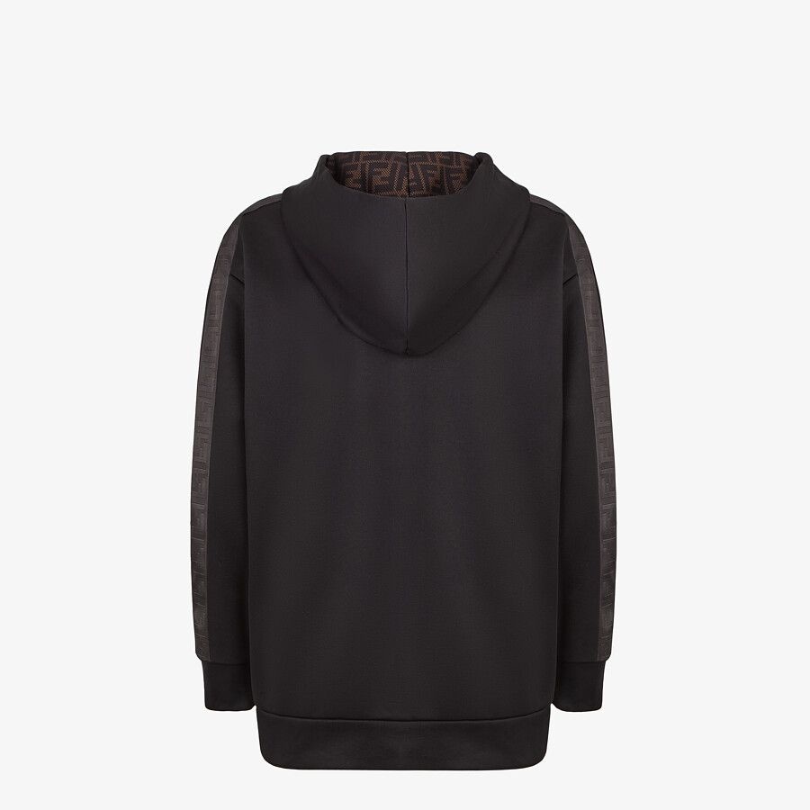 Black jersey sweatshirt - 2
