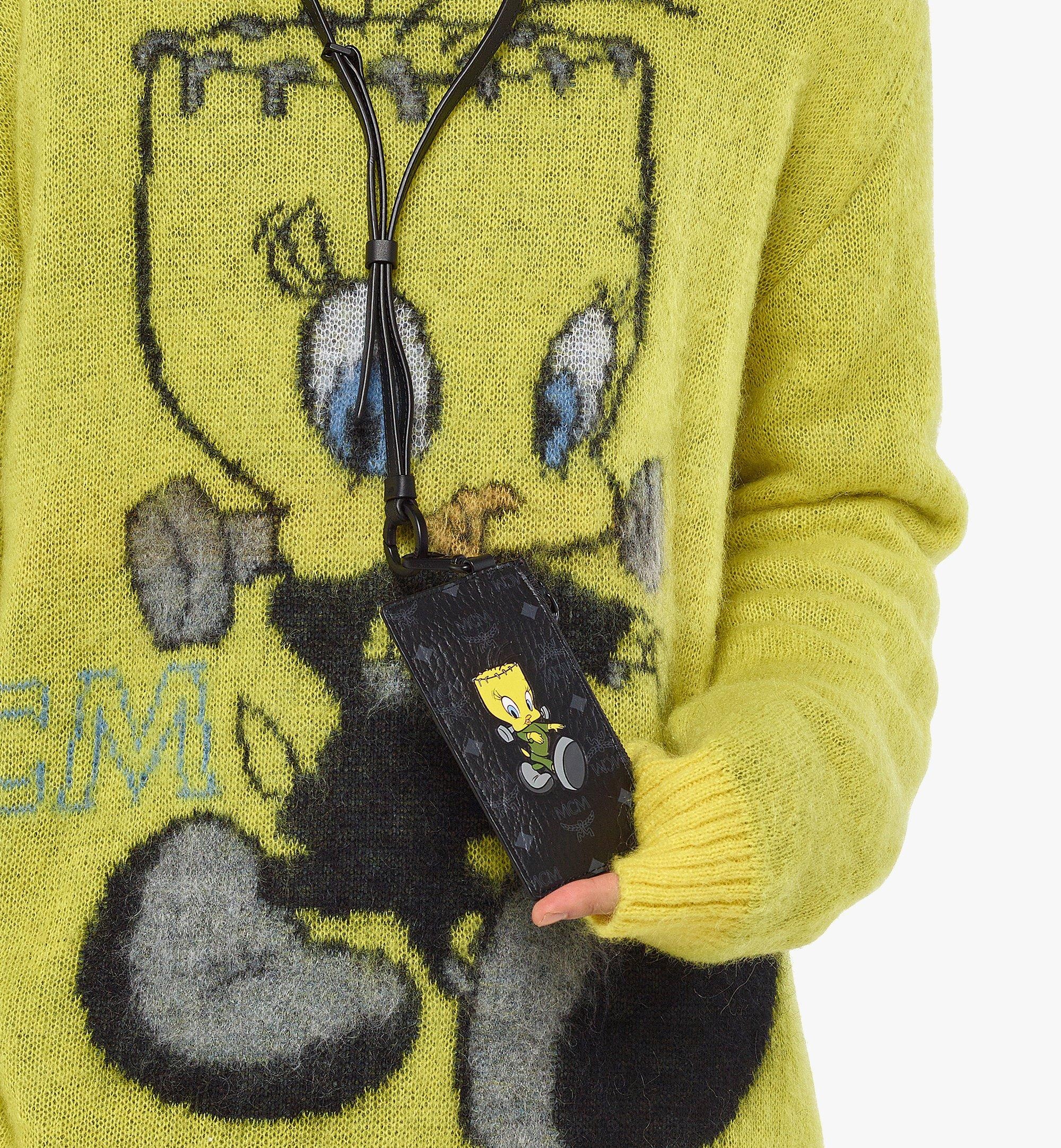 Looney Tunes x MCM  Lanyard Card Case in Visetos 6