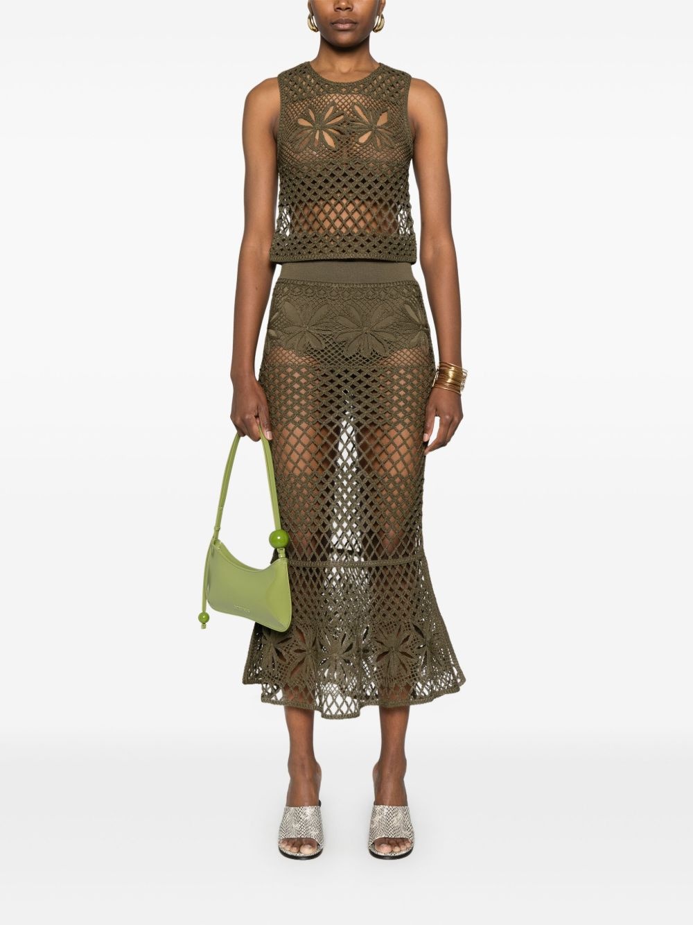 crochet midi skirt - 2