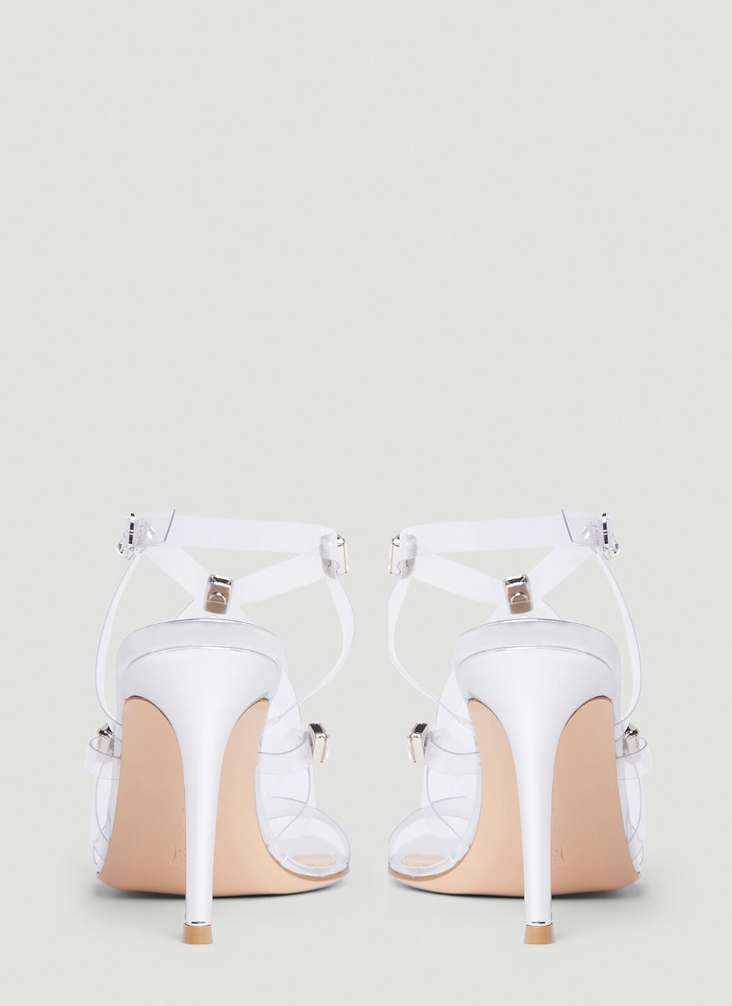 Embellished Strappy Sandals - 4