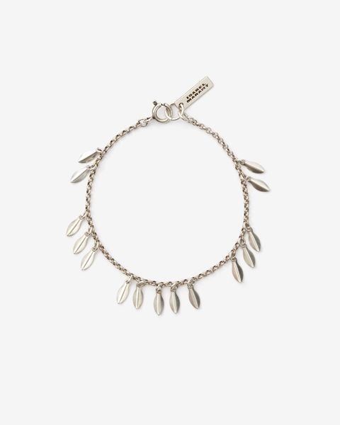METAL SHINY LEAF BRACELET - 2