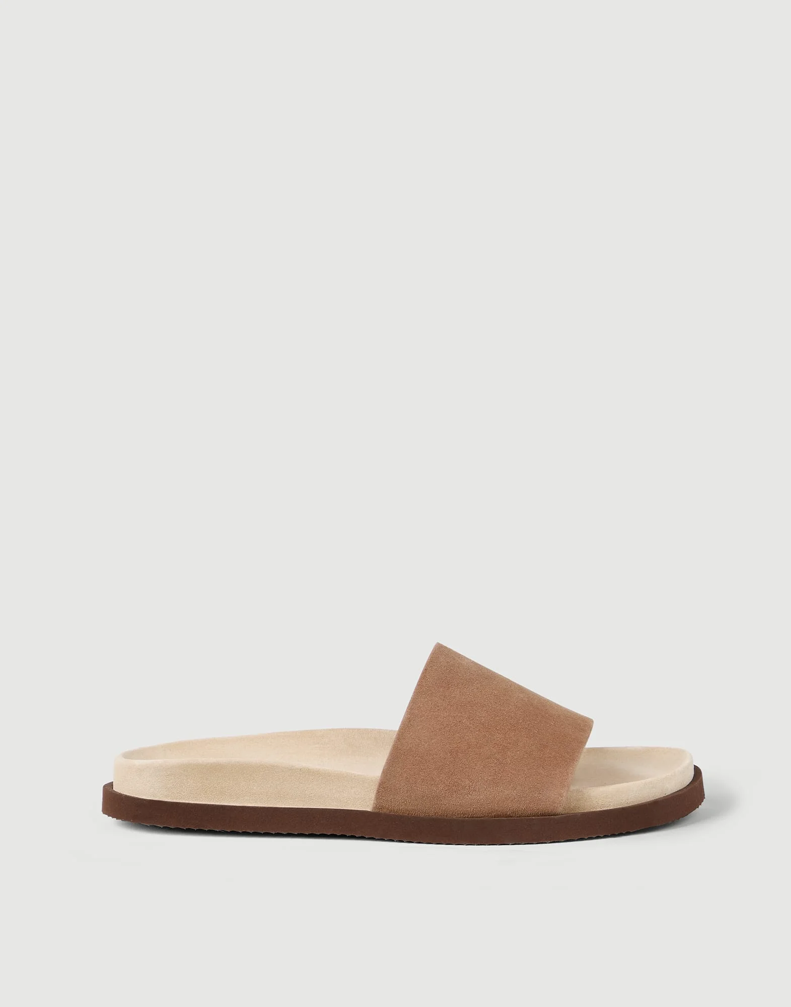 Suede slides - 1