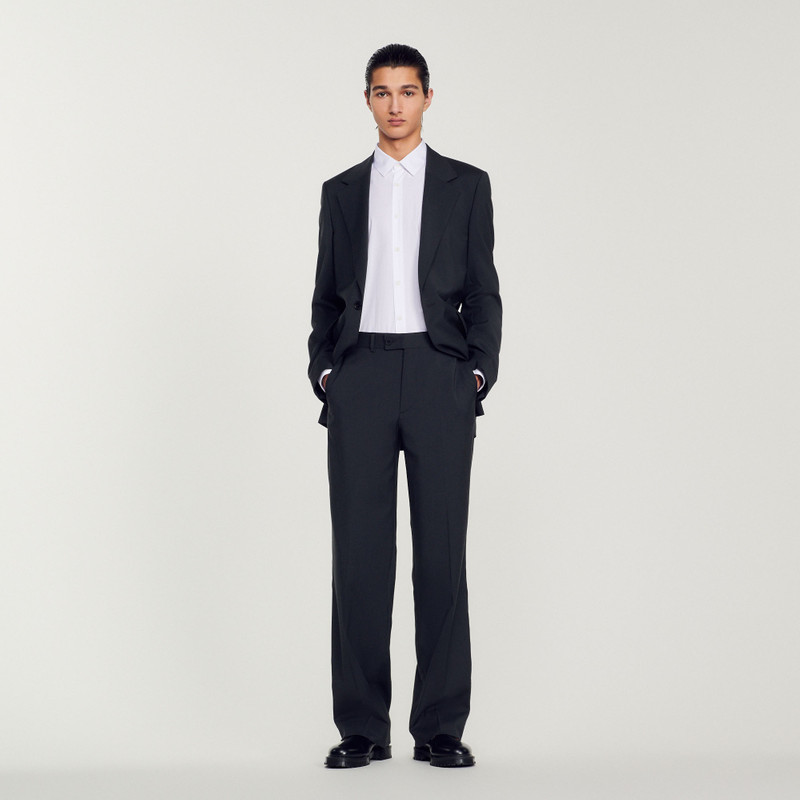 Wide-leg suit pants 5