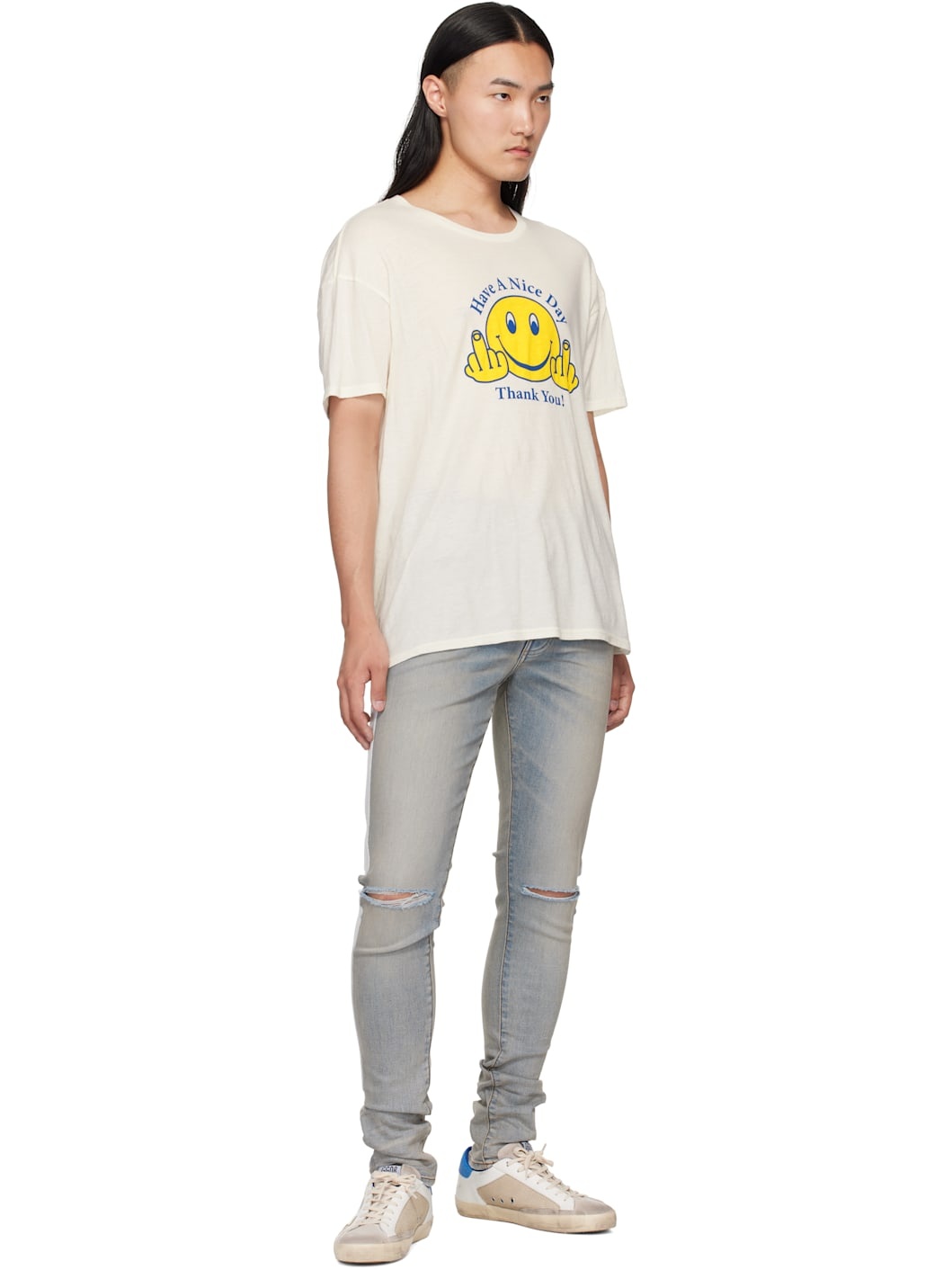 Blue Bones Slash Jeans - 4