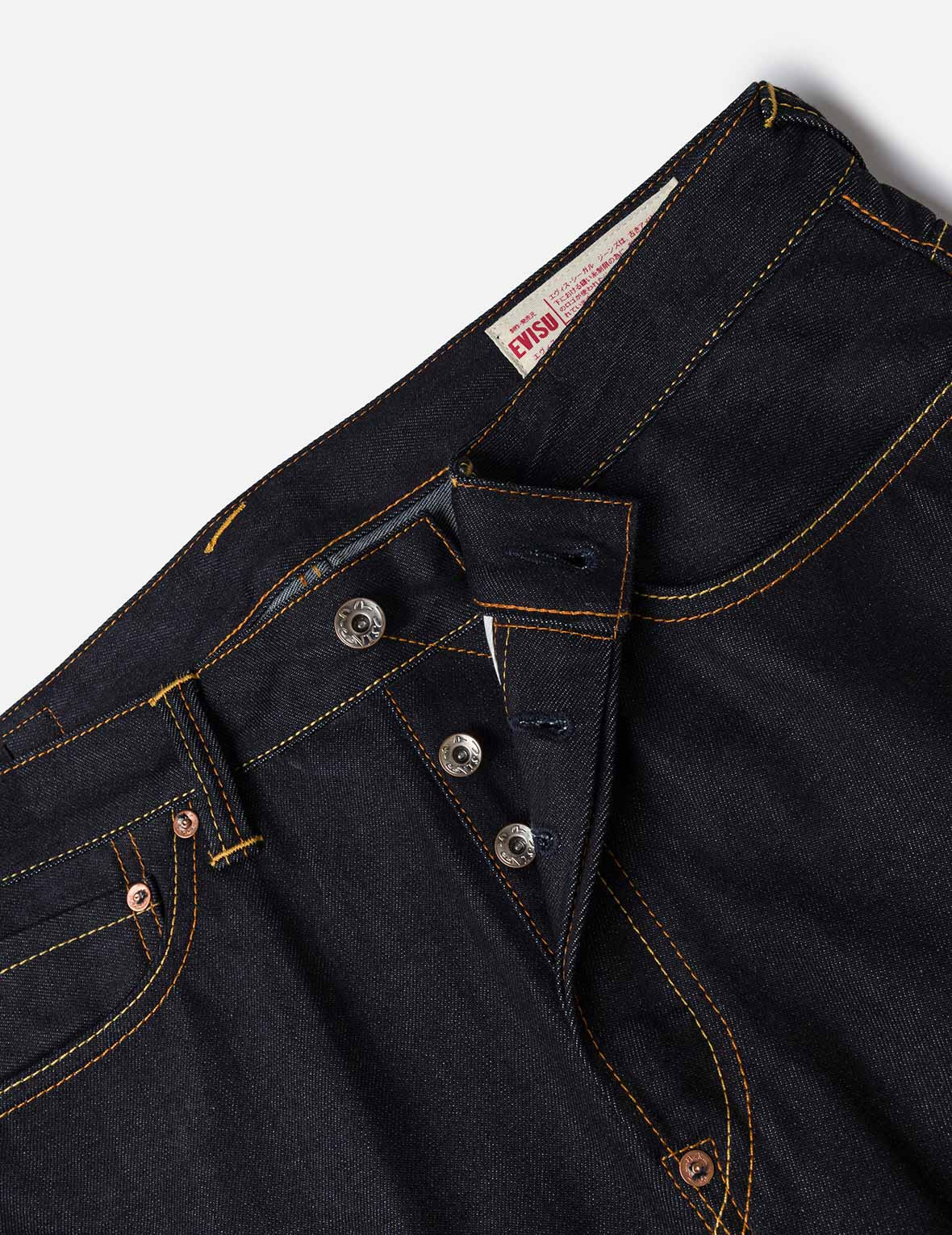 Seagull Print Pockets Regular Fit Jeans #2000 - 9