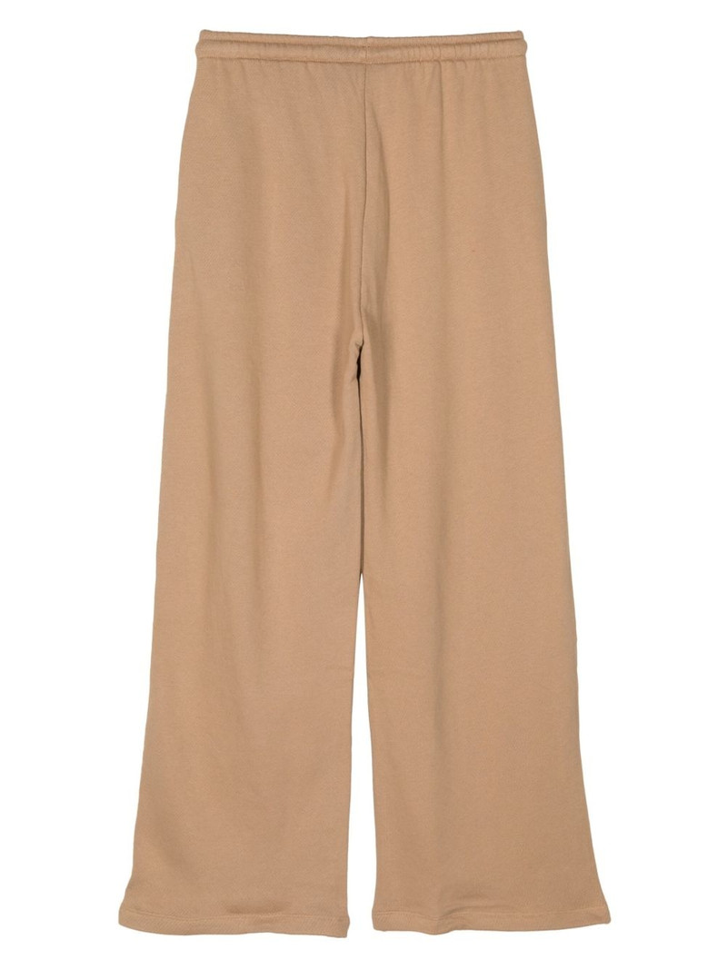 BASERANGE wide-leg cotton track pants outlook