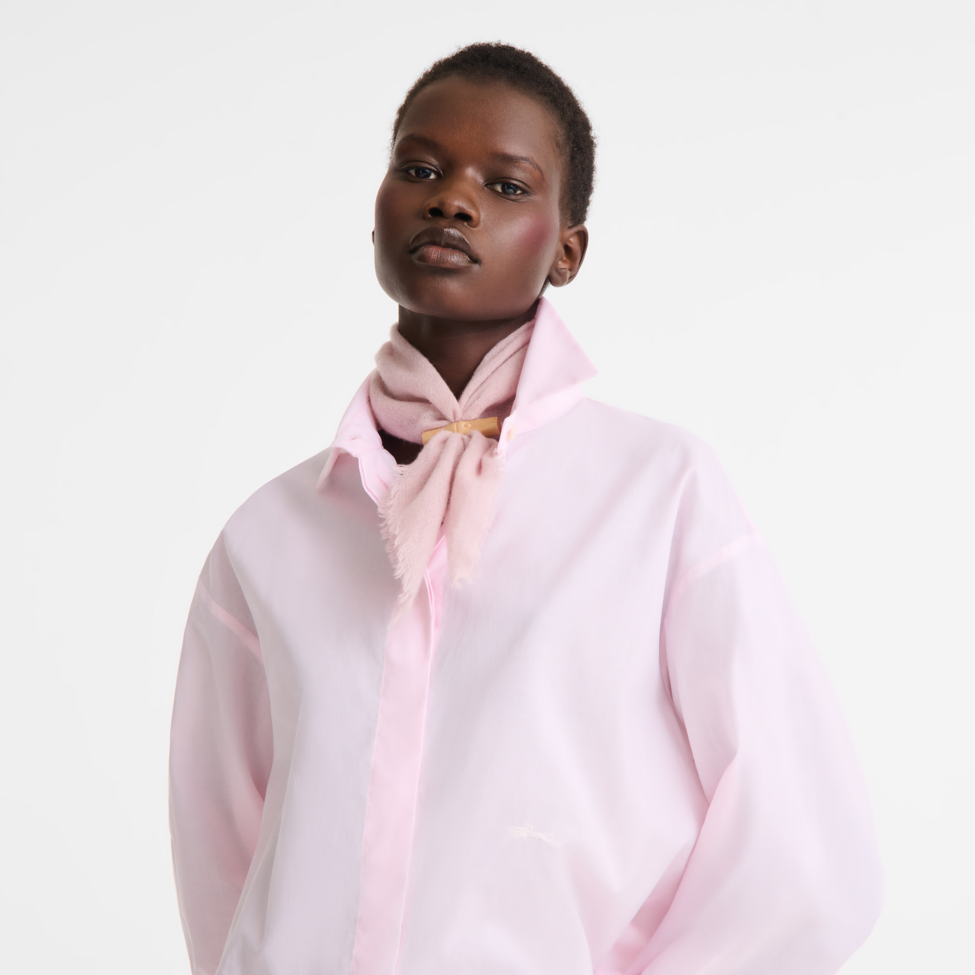 L'Hiver en douceur Stole Pink Tea - OTHER - 2