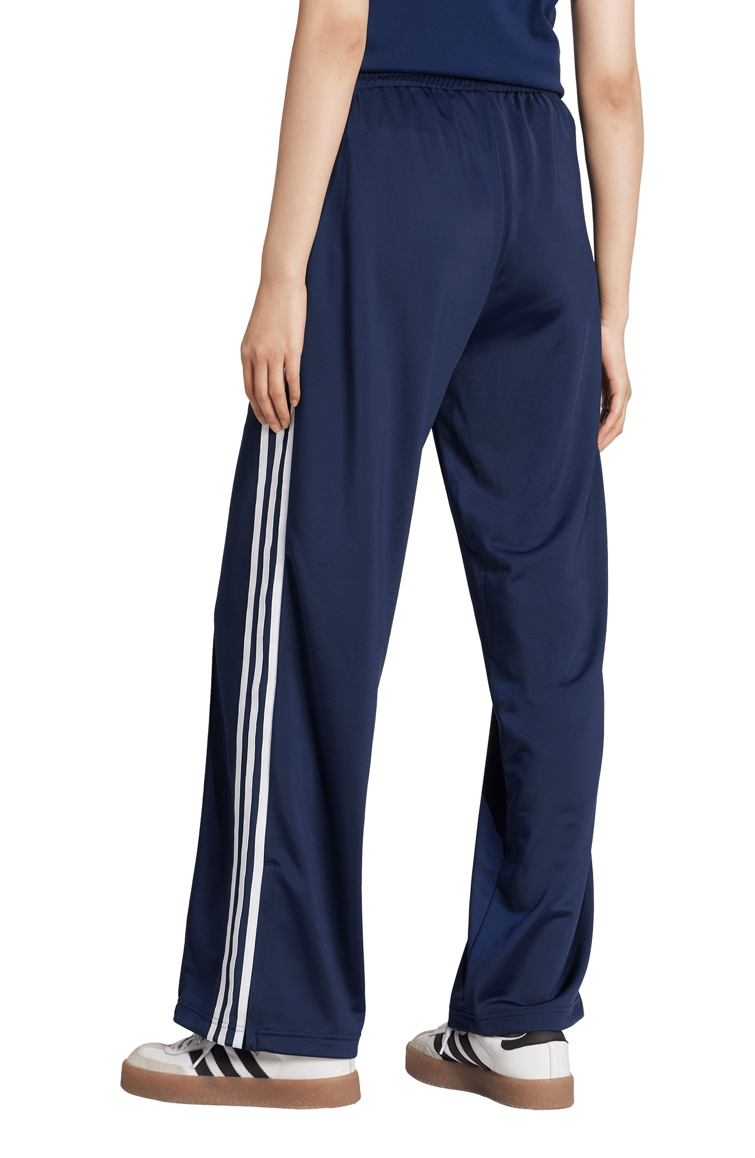 adidas Firebird Recycled Polyester Track Pants in Night Indigo/White at Nordstrom - 2