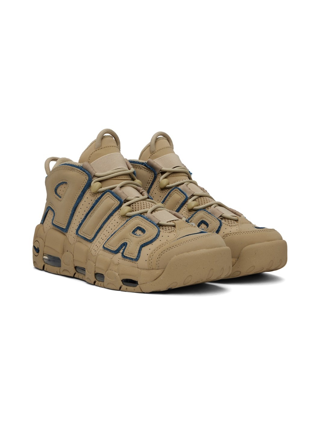 nike uptempo tan