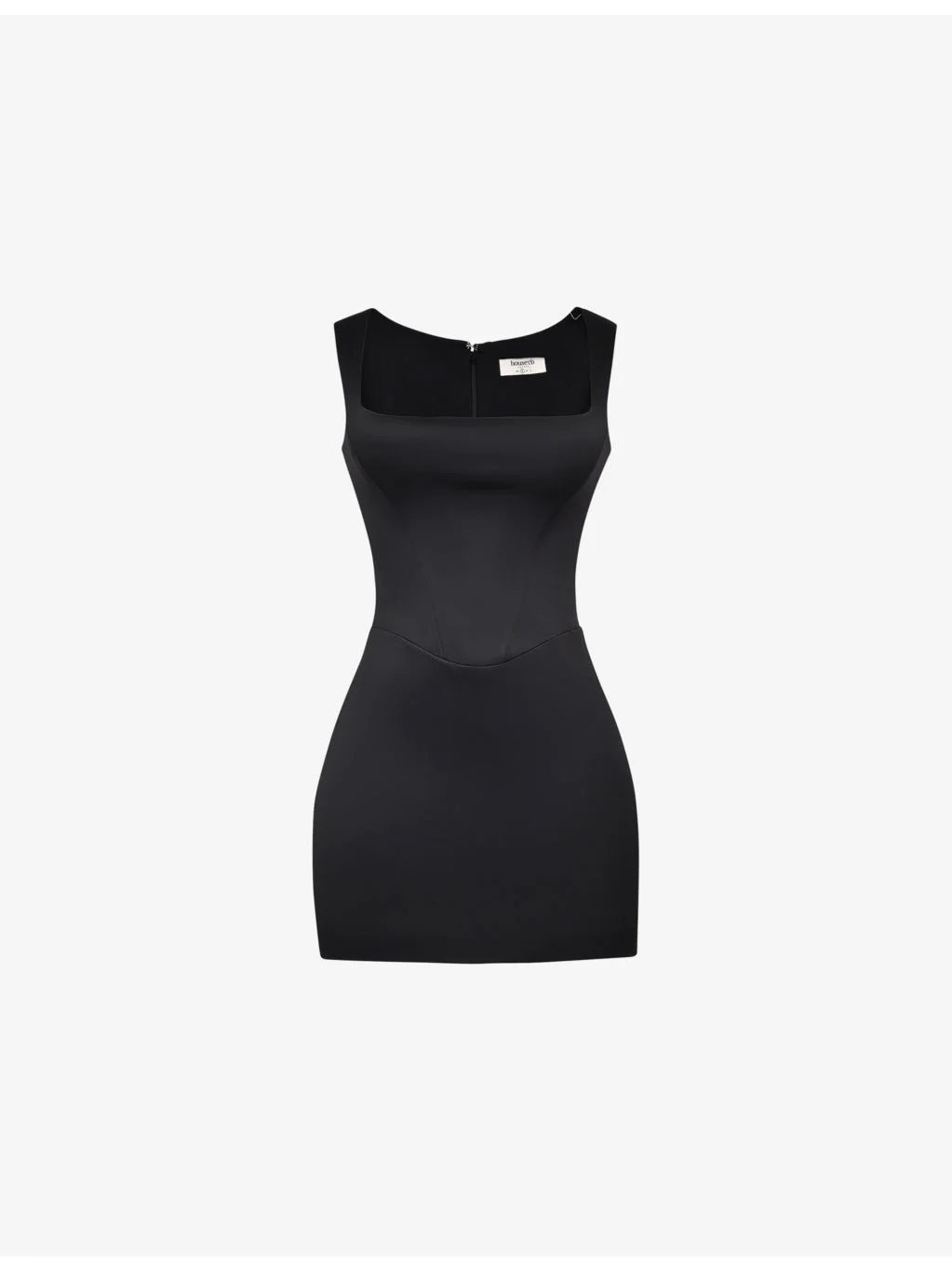 Enya fitted woven mini dress - 1
