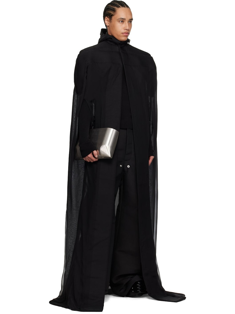 Rick Owens Silver Hollywood Large Prong Clutch outlook