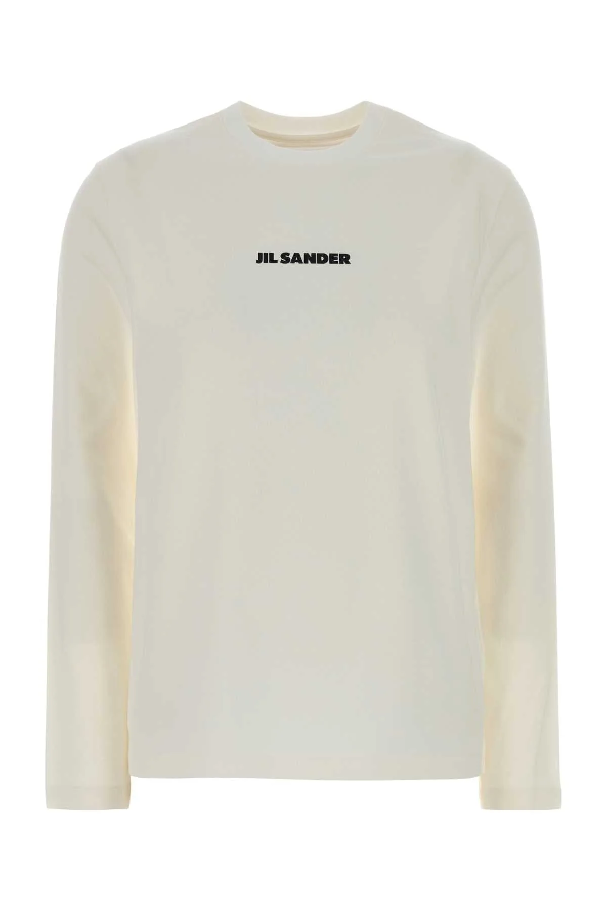Jil Sander Women White Cotton T-Shirt - 1