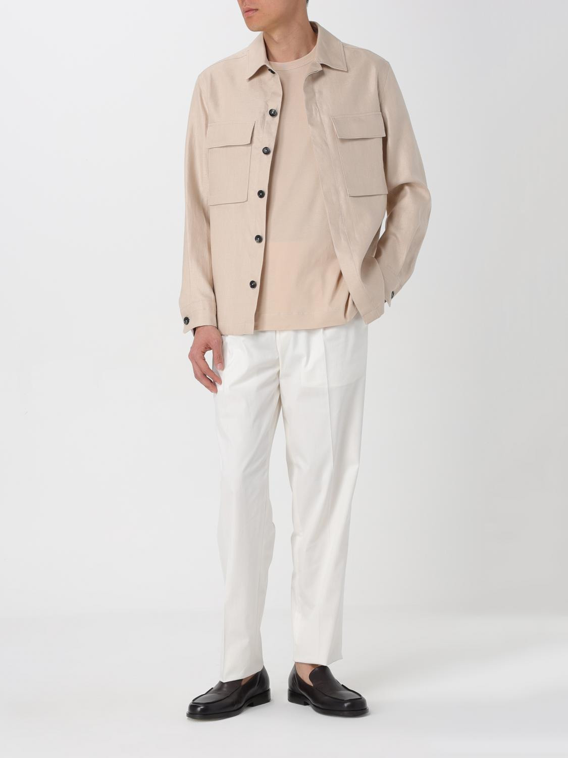 Zegna Pants Men White - 2