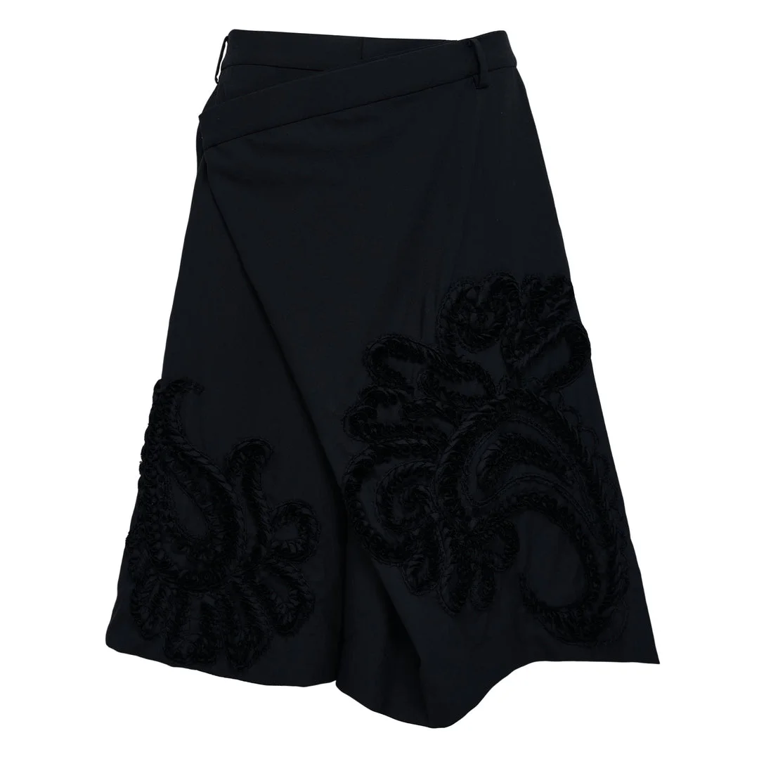 Short Wrap Pants - 1