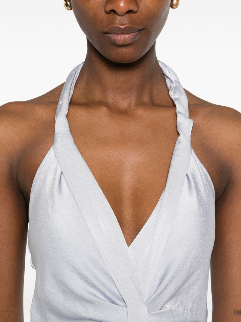 V-neck maxi dress 5