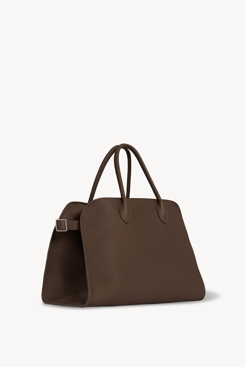 The Row Soft Margaux 15 Bag in Leather outlook