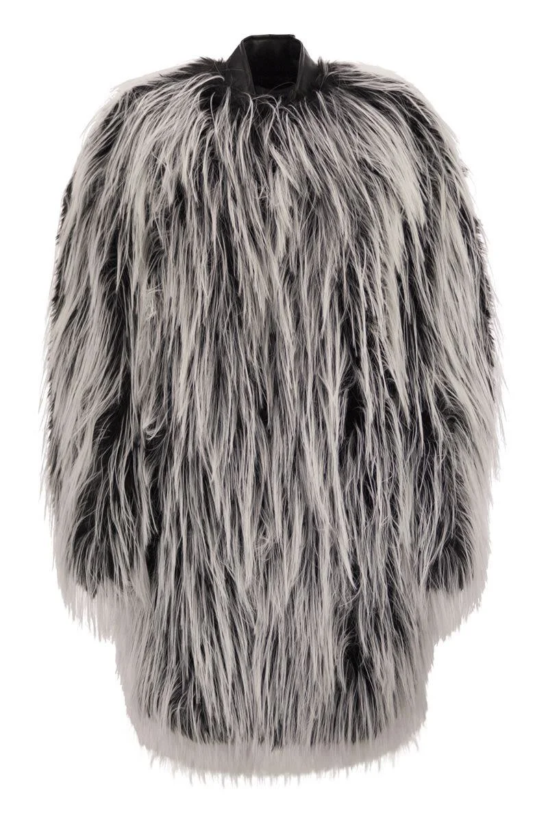 Sportmax Adesso1234 - Oversized Two-Tone Jacket - 1