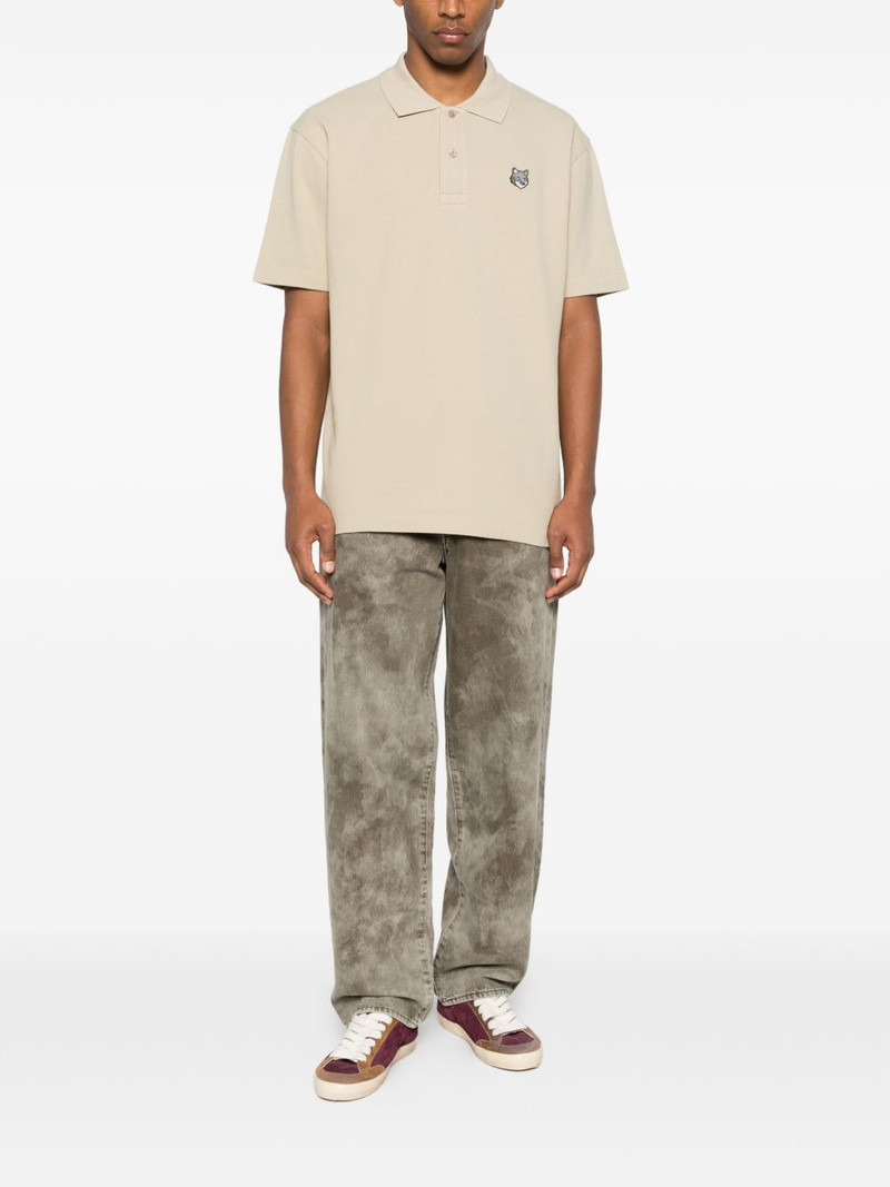 Maison Kitsuné button polo shirt outlook