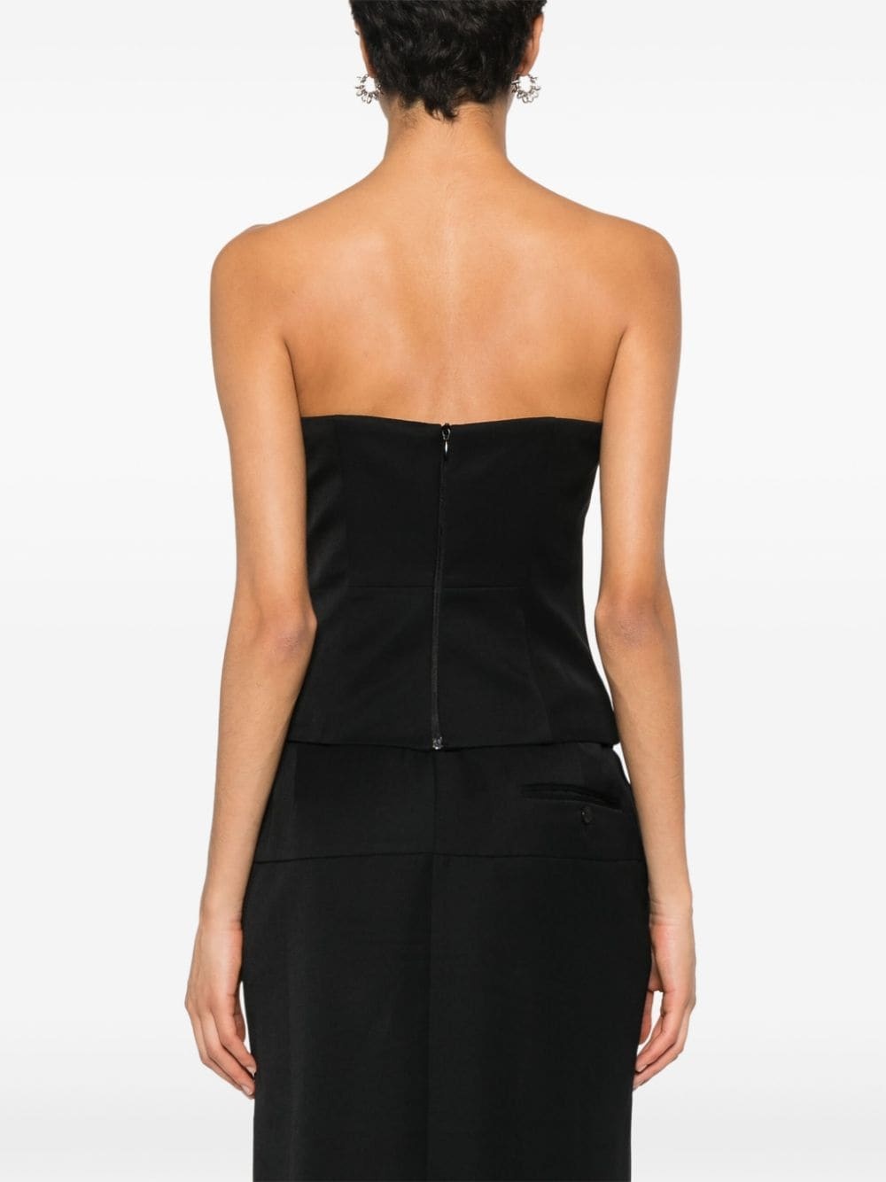 strapless corset top - 4