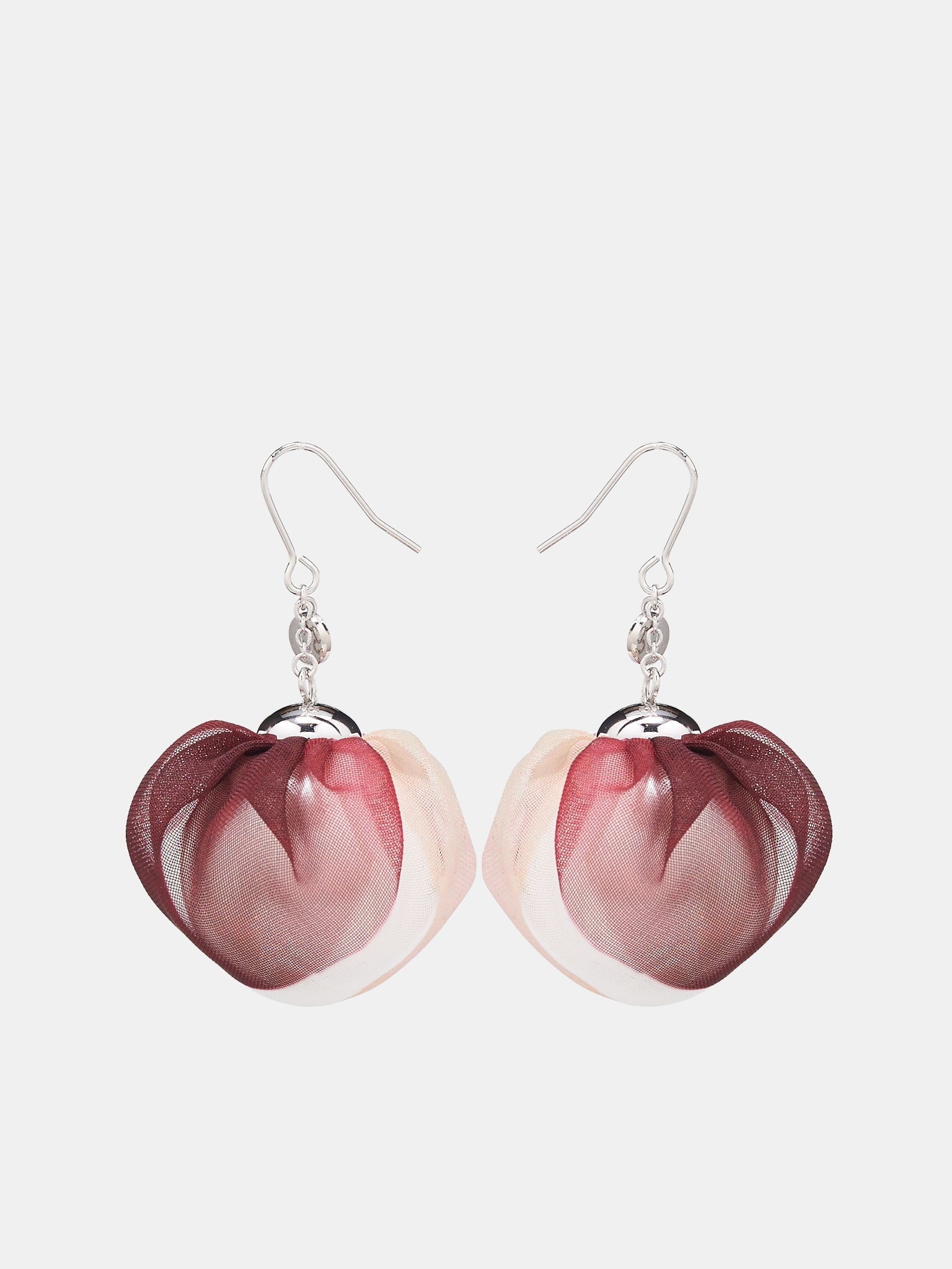 Covered Pearl Earrings - 1