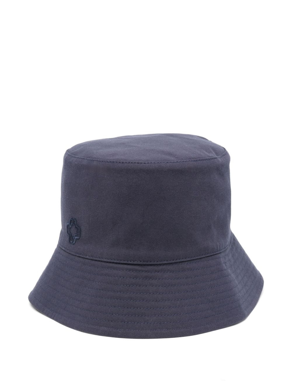 embroidered cotton bucket hat - 1