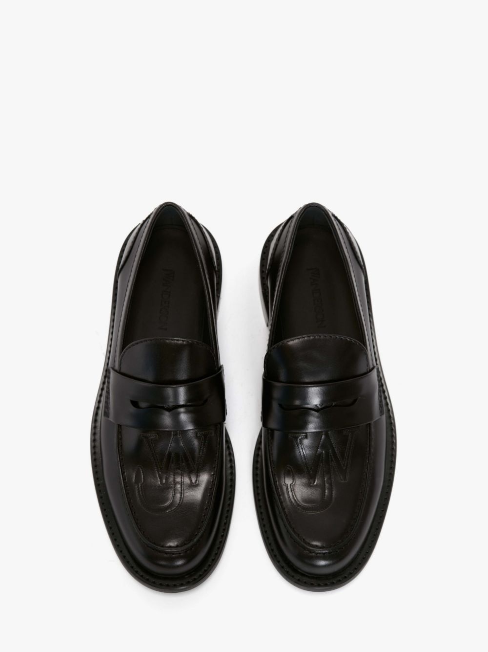 LEATHER MOCCASIN LOAFERS - 4